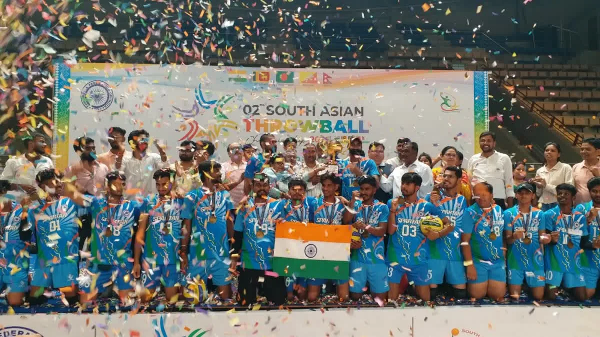 साउथ एशियन थ्रो बॉल चैंपियनशिप में भारत का जलवा, पुरुष और महिला दोनों टीमों ने जीता गोल्ड