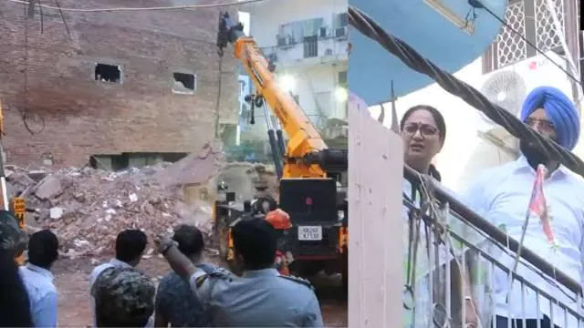 दिल्ली के Satya Niketan में छात्रों से भरी PG बिल्डिंग ढही: 7 की मौत, मालिक राजस्थान से पकड़ा गया; 5 MCD अधिकारी Suspend
