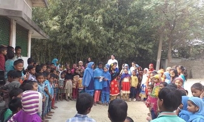 अररिया में सामूहिक बालसभा में डेढ़ लाख बच्चे हुए शामिल