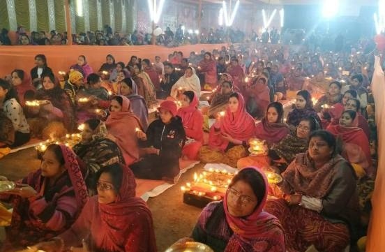 चार दिवसीय गायत्री महायज्ञ का समापन