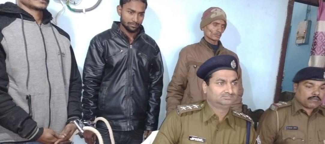 वाहन निरीक्षण के दौरान लोडेड कट्टे के साथ दो गिरफ्तार