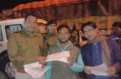 शहर में एसपी ने चलाया जागरूकता अभियान