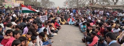 अररिया में भारत बंद का रहा व्यापक असर