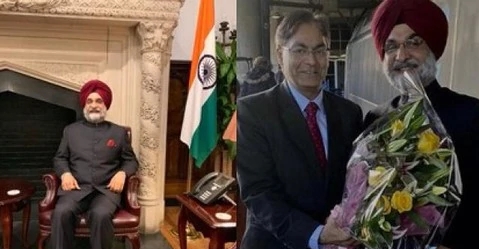 तरनजीत सिंह संधू ने अमेरिका में भारत के नए राजदूत का कार्यभार संभाला