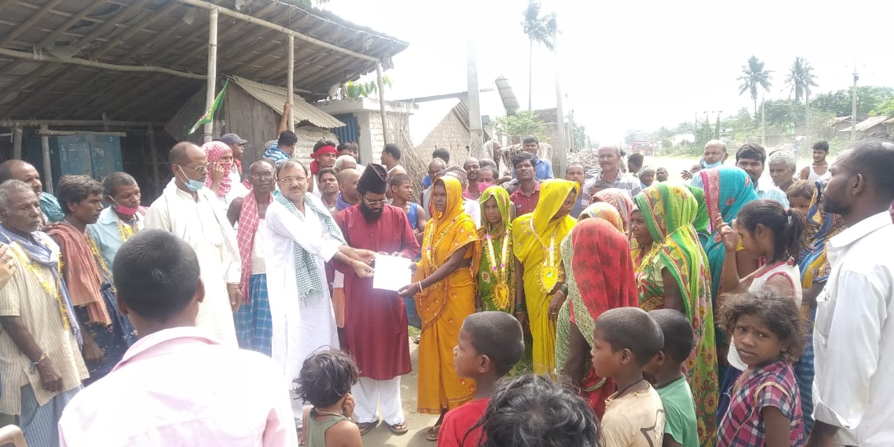 मधेपुरा राजद जिलाध्यक्ष जयकांत यादव का लगातार जनसंपर्क है जारी