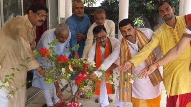 राष्ट्रीय स्वयं सेवक संघ ने किया प्राकृति वंदन कार्यक्रम का आयोजन।