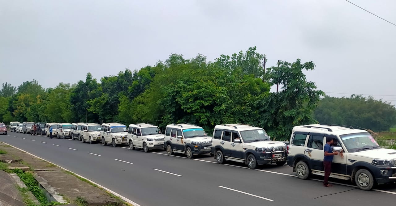 अररिया:- कई कार्यकर्ता गण पंचायत से लेकर वार्ड स्तर तक का क्षेत्र संख्या 46 का दौरा किया