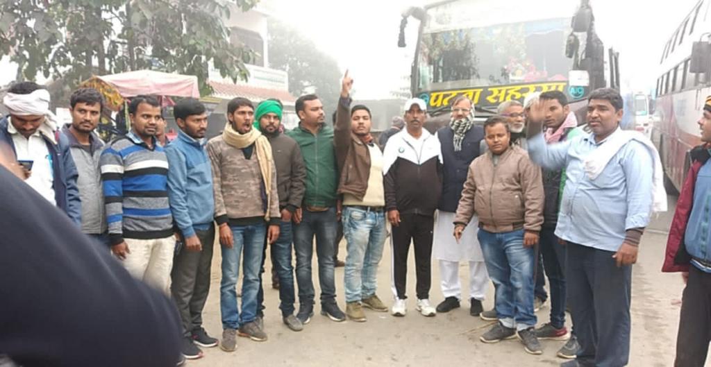मधेपुरा एवं घैलाढ़ में भी दिखा किसान बिल को लेकर भारत बन्द का असर।