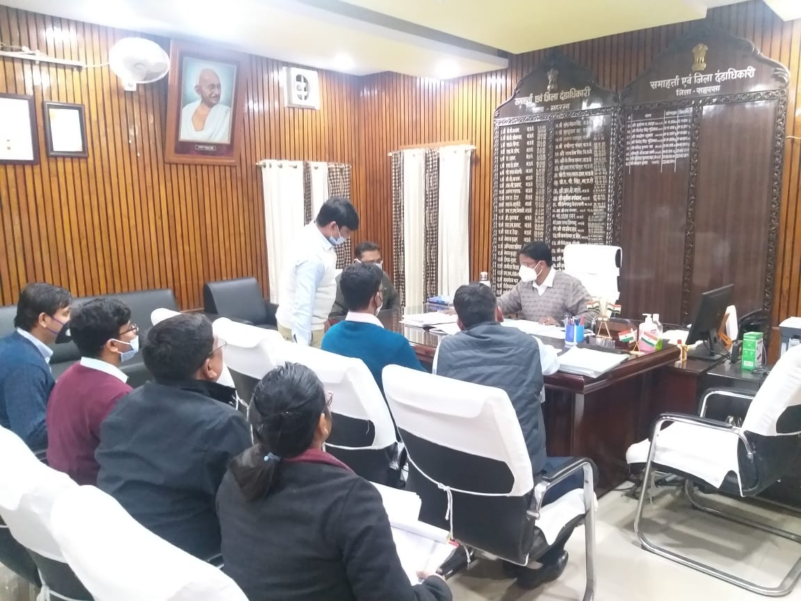 सहरसा: सभी वरीय उप समाहर्ता के नेतृत्व में जांच टीम के द्वारा पंचायतो में किये गए पूर्ण हर घर नल का जल योजना