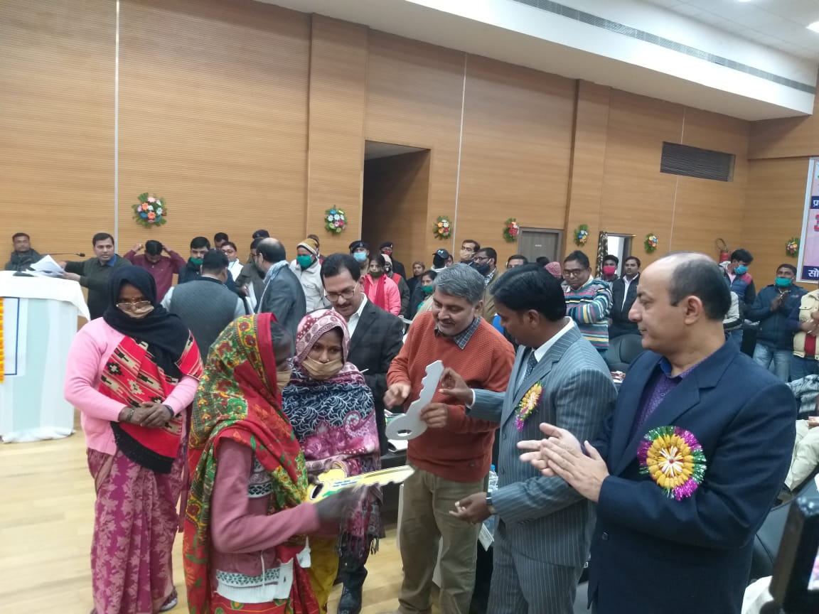 सहरसा: प्रधानमंत्री आवास योजना ग्रामीण के अंतर्गत मिशन अभियान गृहप्रवेश