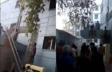 कानपुर के अस्पताल में आग लगी, कोई हताहत नहीं