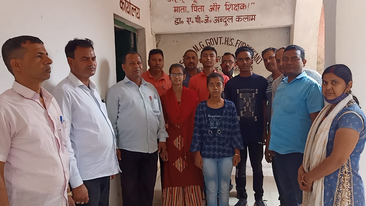 मुस्कान प्रवीण ने फारबिसगंज का नाम रौशन किया।