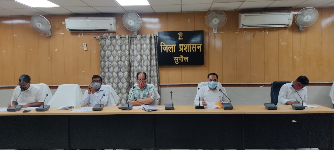 कोषांग के नोडल पदाधिकारियों के साथ बैठक