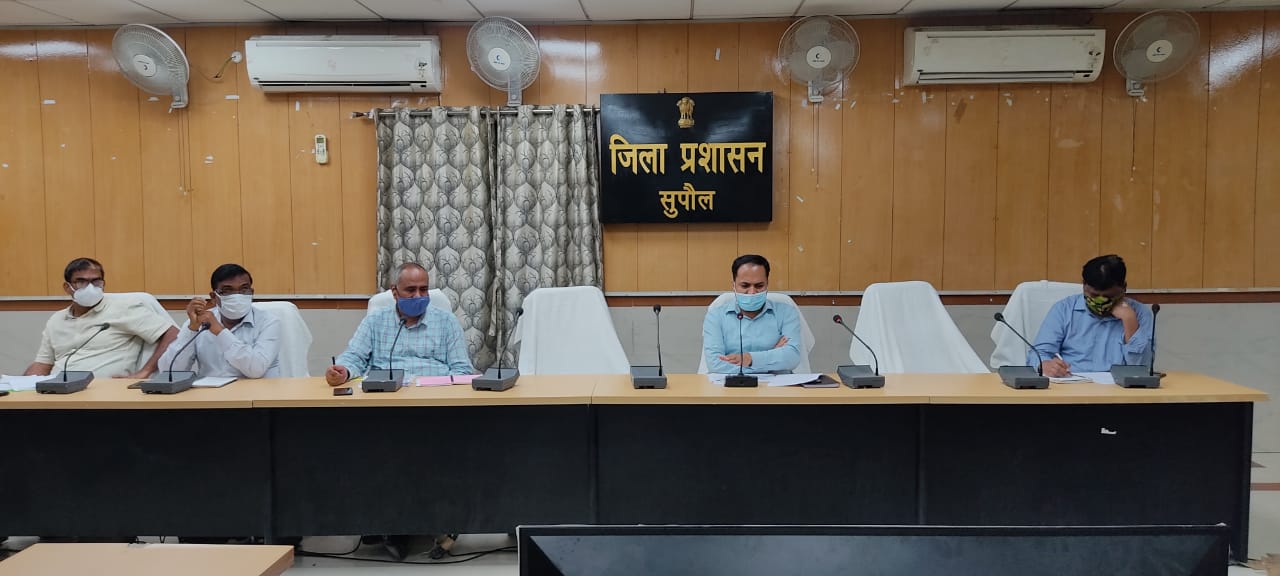 आम निर्वाचन-2021 के सफल संचालन पदाधिकारी के साथ बैठक