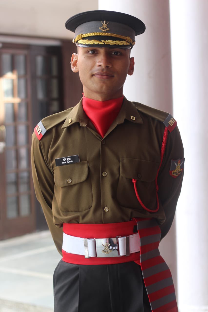 जम्मू एवं कश्मीर में राष्ट्र के प्रति कर्तव्यों के निर्वहन के क्रम में लेफ्टिनेंट ऋषि रंजन सिंह द्वारा अल्पायु में ही समर्पित सर्वोच्च बलिदान
