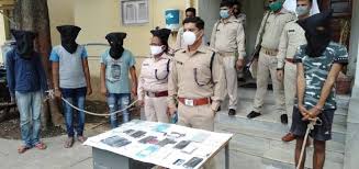 देवघर से सात साइबर अपराधी गिरफ्तार