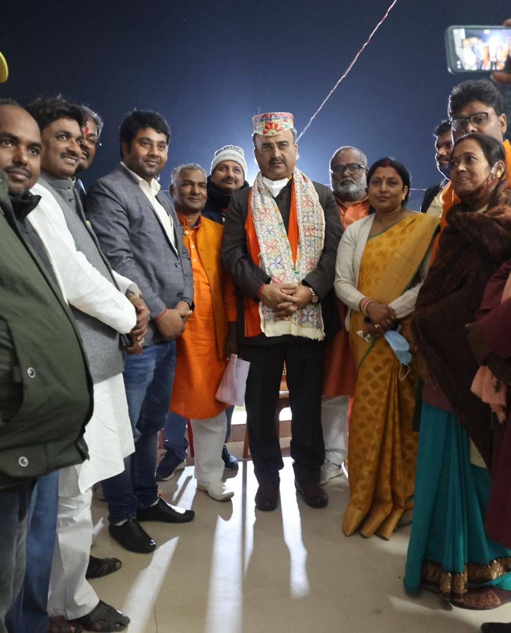 दरभंगा के जिला भाजपा कार्यालय में जाकर जिलाध्यक्ष एवं जिला पदाधिकारियों से मुलाकात प्रशिक्षण शिविर पर चर्चा