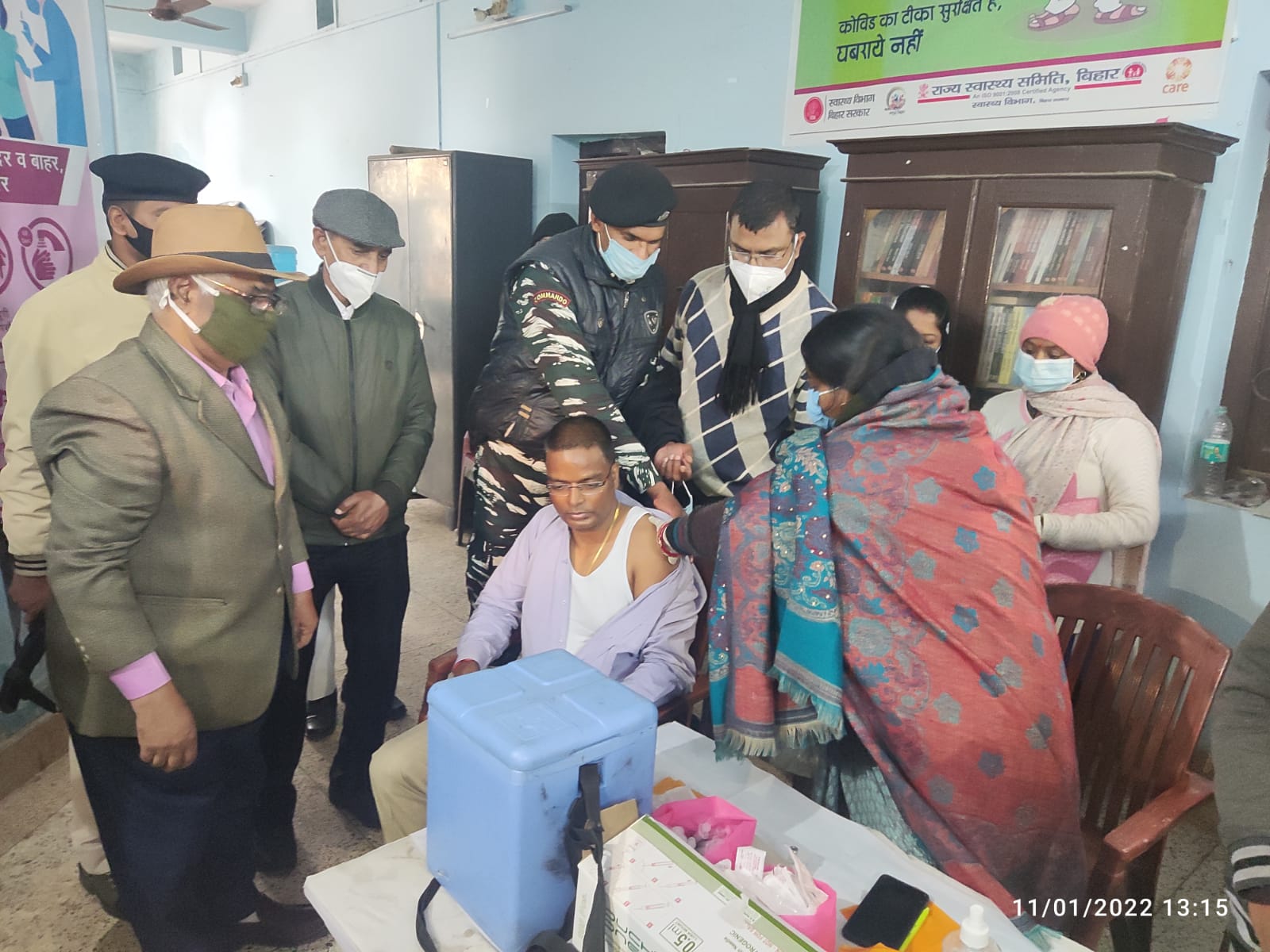जिलाधिकारी,सुपौल ने बढ़ते कोरोना संक्रमण को लेकर सदर अस्पताल में तैयारियों का जायजा