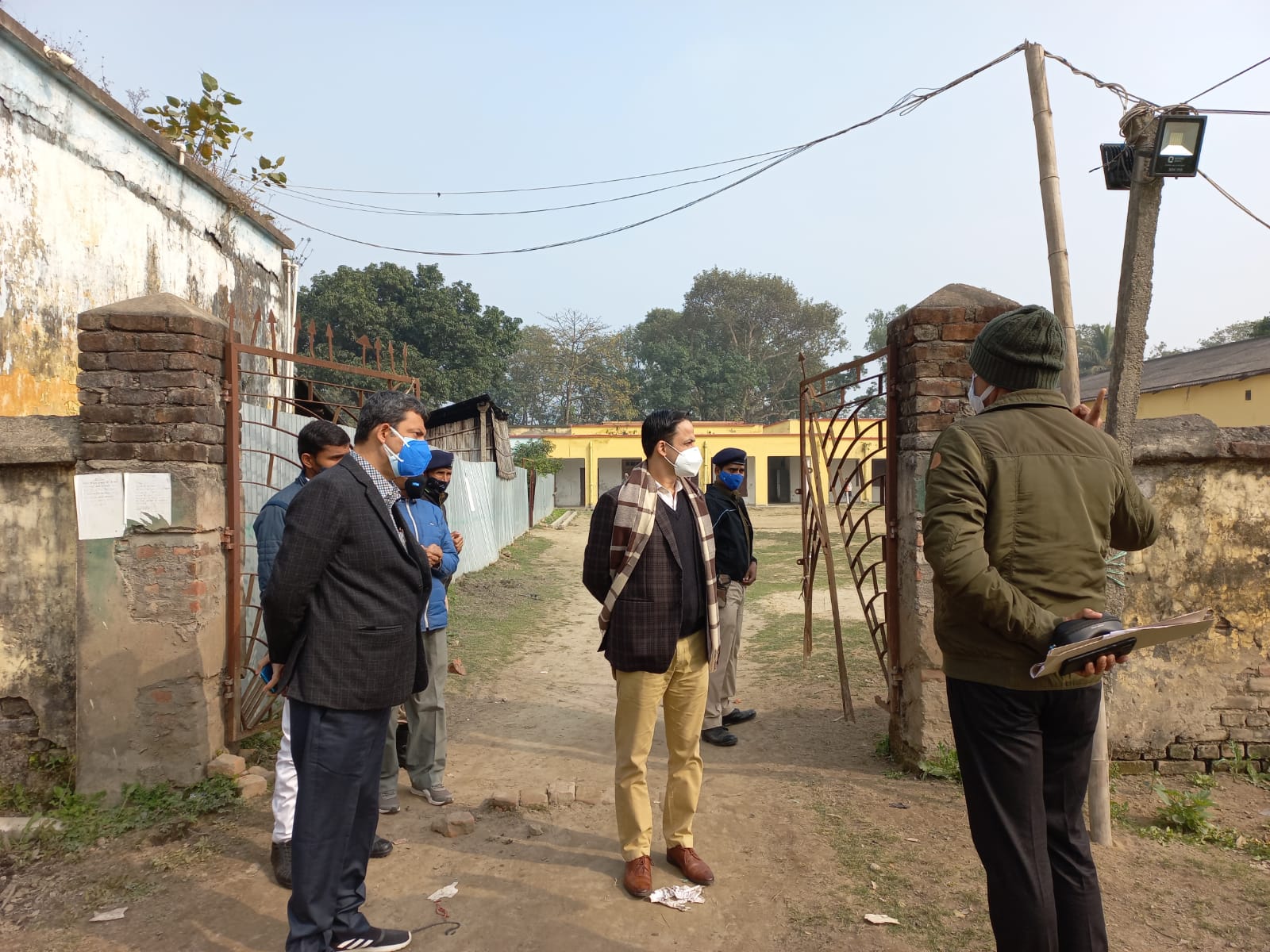 शिक्षक नियोजन हेतु नियोजन स्थल जिला स्कूल,सहरसा एवं राजकीय कन्या उच्च विद्यालय,सहरसा का निरीक्षण