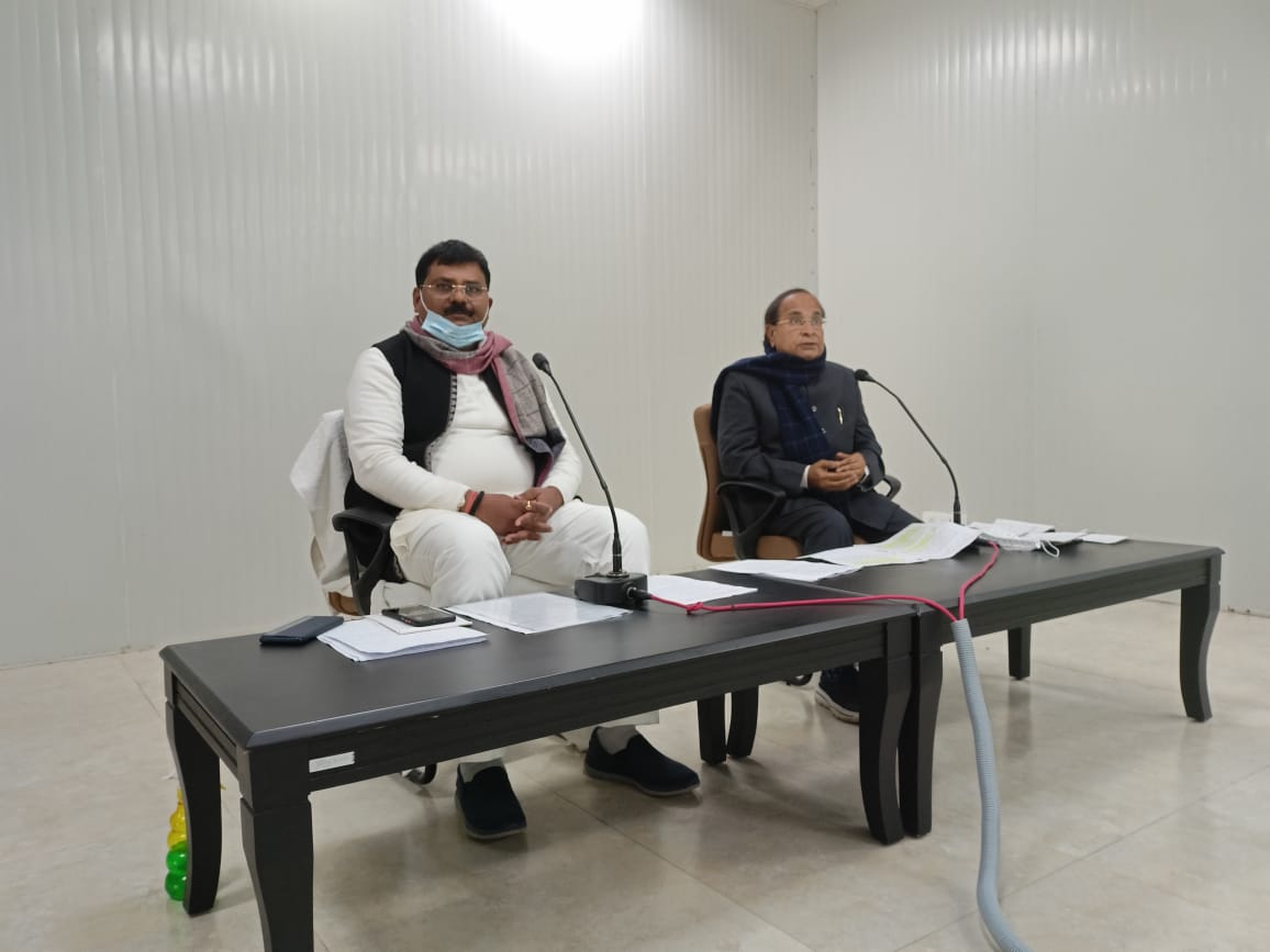 सरकार द्वारा जारी कोरोना गाइडलाइंस को ध्यान में रखते सभी जिला प्रभारियों, जिलाध्यक्षों तथा जिला संग्रह प्रभारियों के साथ वर्चुअल बैठक