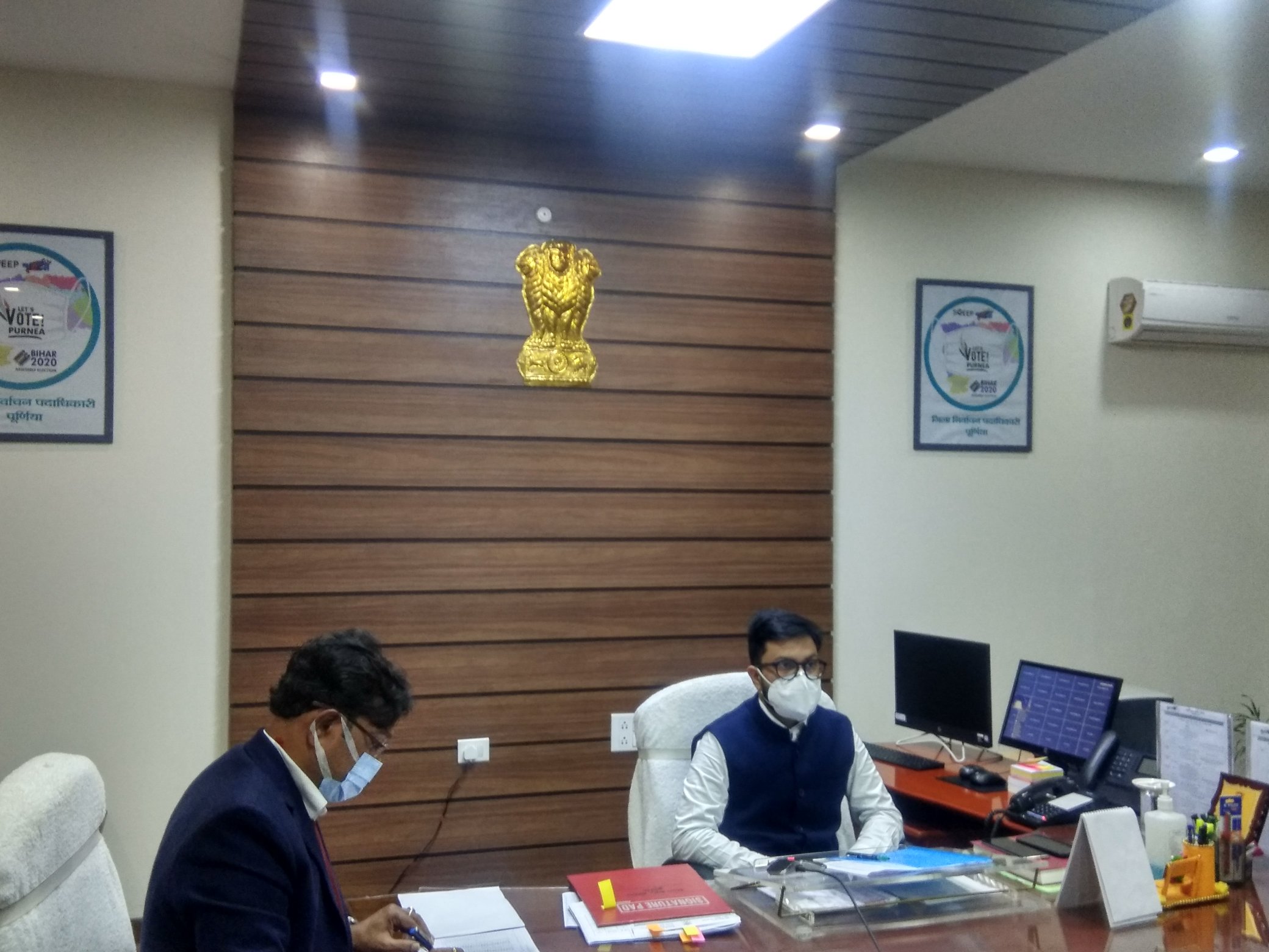 नीति आयोग और पेयजल एवं स्वच्छता विभाग,जल शक्ति मंत्रालय भारत सरकार द्वारा आयोजित होने वाली ई-कॉन्फ्रेंस की तैयारी