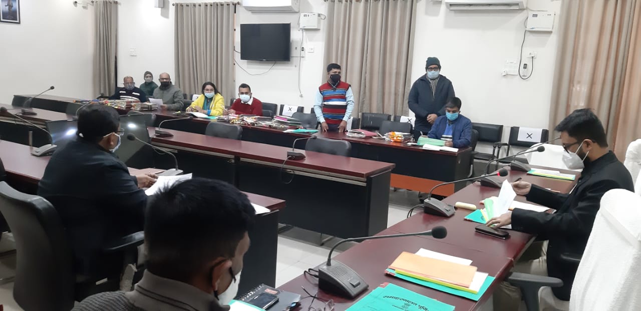 पूर्णिया जिला पदाधिकारी श्री राहुल कुमार की अध्यक्षता में जिला स्क्रीनिंग समिति की बैठक