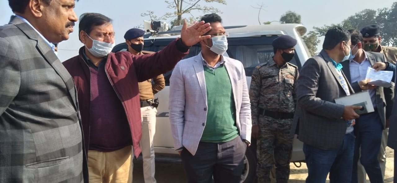 फारबिसगंज-जोगबनी मार्ग में मिरगंज पुल के क्षतिग्रस्त होने के कारण,भारत एवं नेपाल द्वारा संयुक्त रूप से स्थल भ्रमण एवं निरीक्षण किया गया
