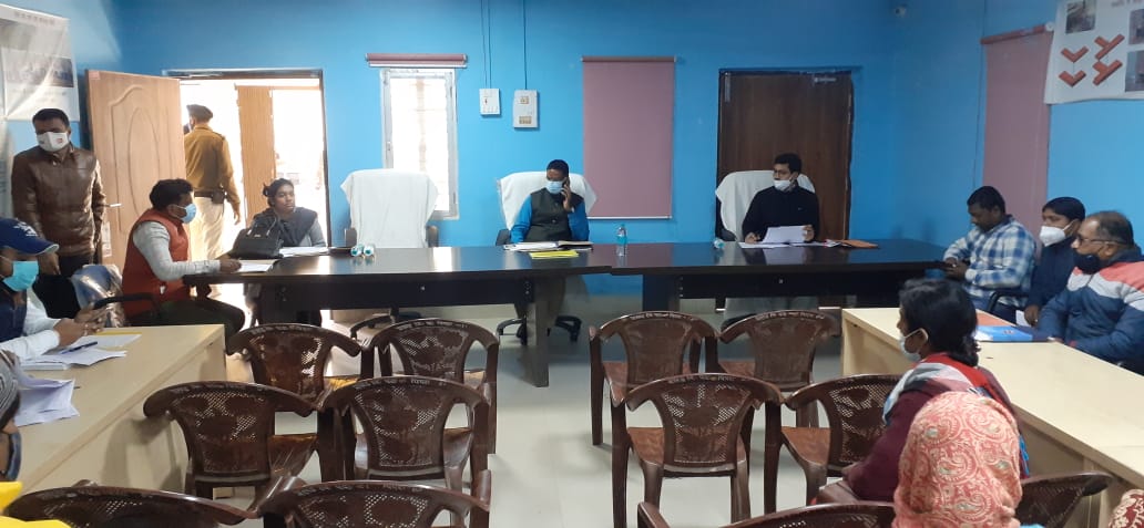 पिपरा ब्लॉक का निरीक्षण