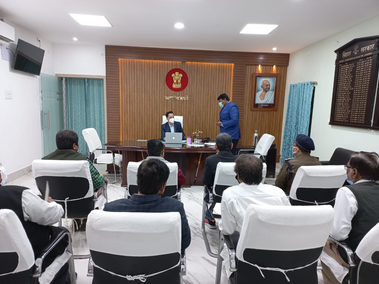 जिला स्तरीय खनन टास्क फोर्स की बैठक आयोजित हुई