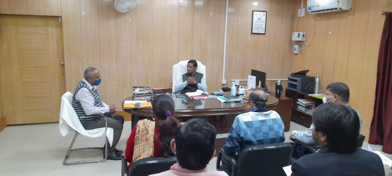 जिला जल एवं स्वच्छता समिति की बैठक