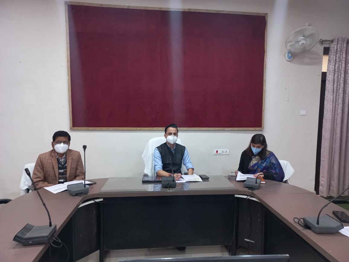 जिला टास्क फोर्स (स्वास्थ्य) की बैठक आयोजित