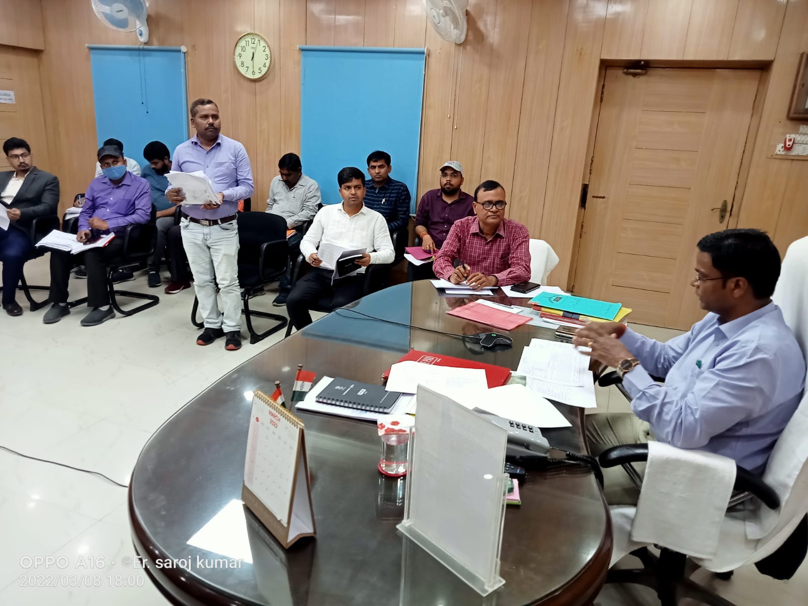 लोहिया स्वच्छ बिहार अभियान से संबंधित समीक्षात्मक बैठक