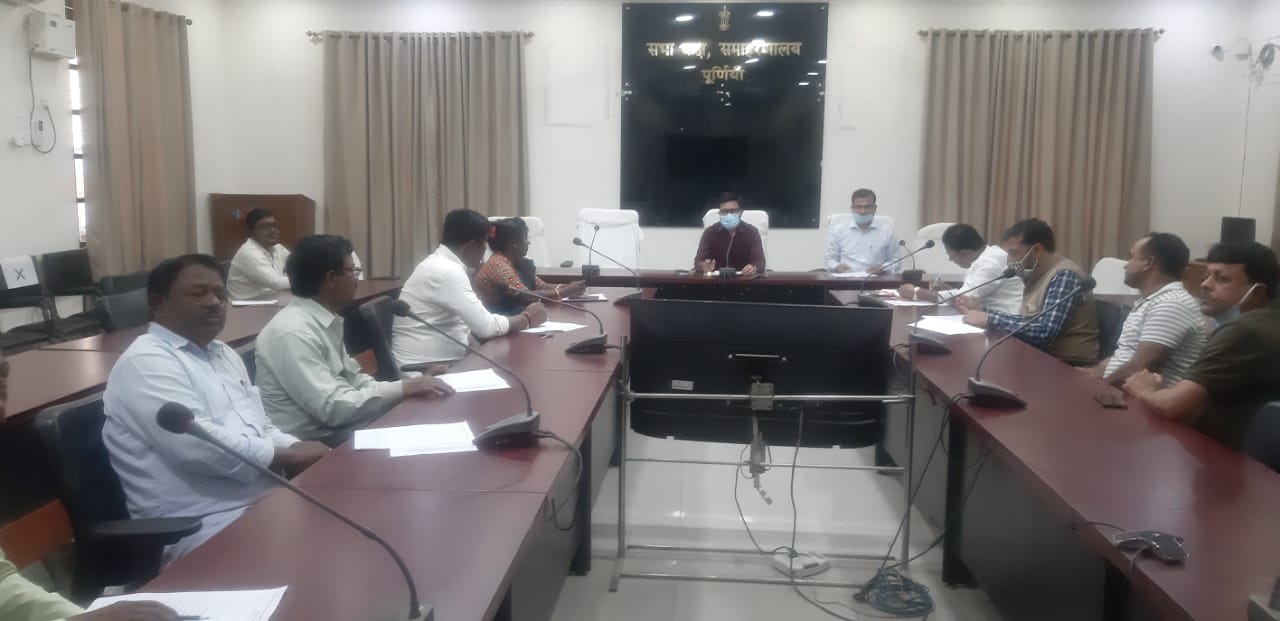 बिहार विधान परिषद के द्विवार्षिक निर्वाचन-2022 को लेकर सभी मान्यता प्राप्त राजनीतिक दलों के साथ बैठक