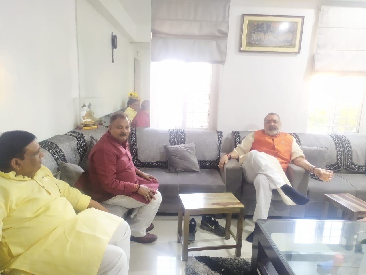 पंचायती राज एवं ग्रामीण विकास मंत्री शिष्टाचार मुलाकात