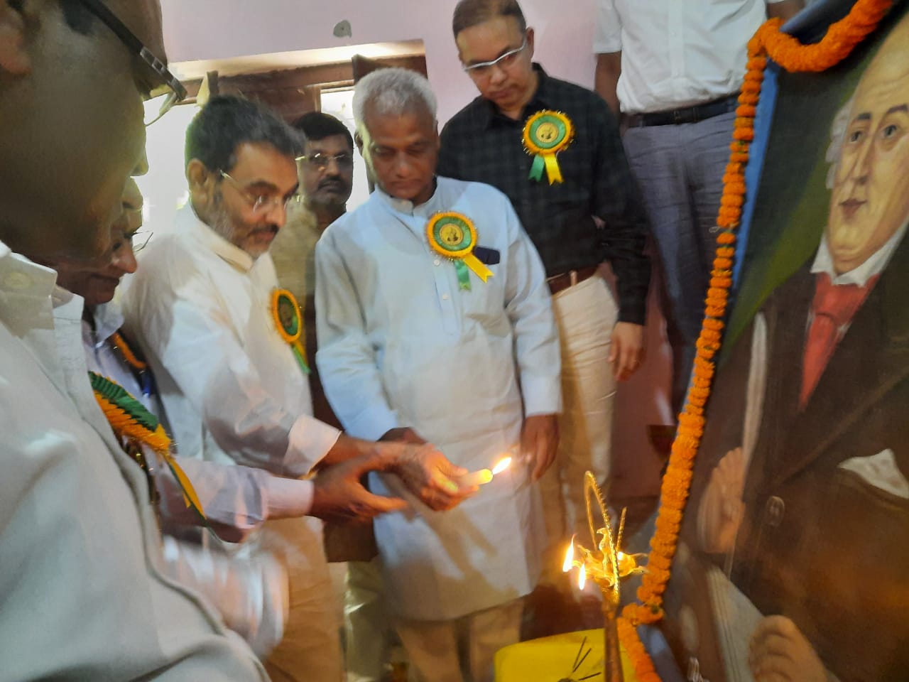 कुशवाहा आश्रम, हाजीपुर में आयोजित 267वां डॉ. हैनिमैन जयंती समारोह