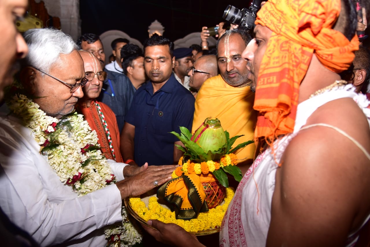 पटना में इस्कॉन मंदिर के लोकार्पण कार्यक्रम