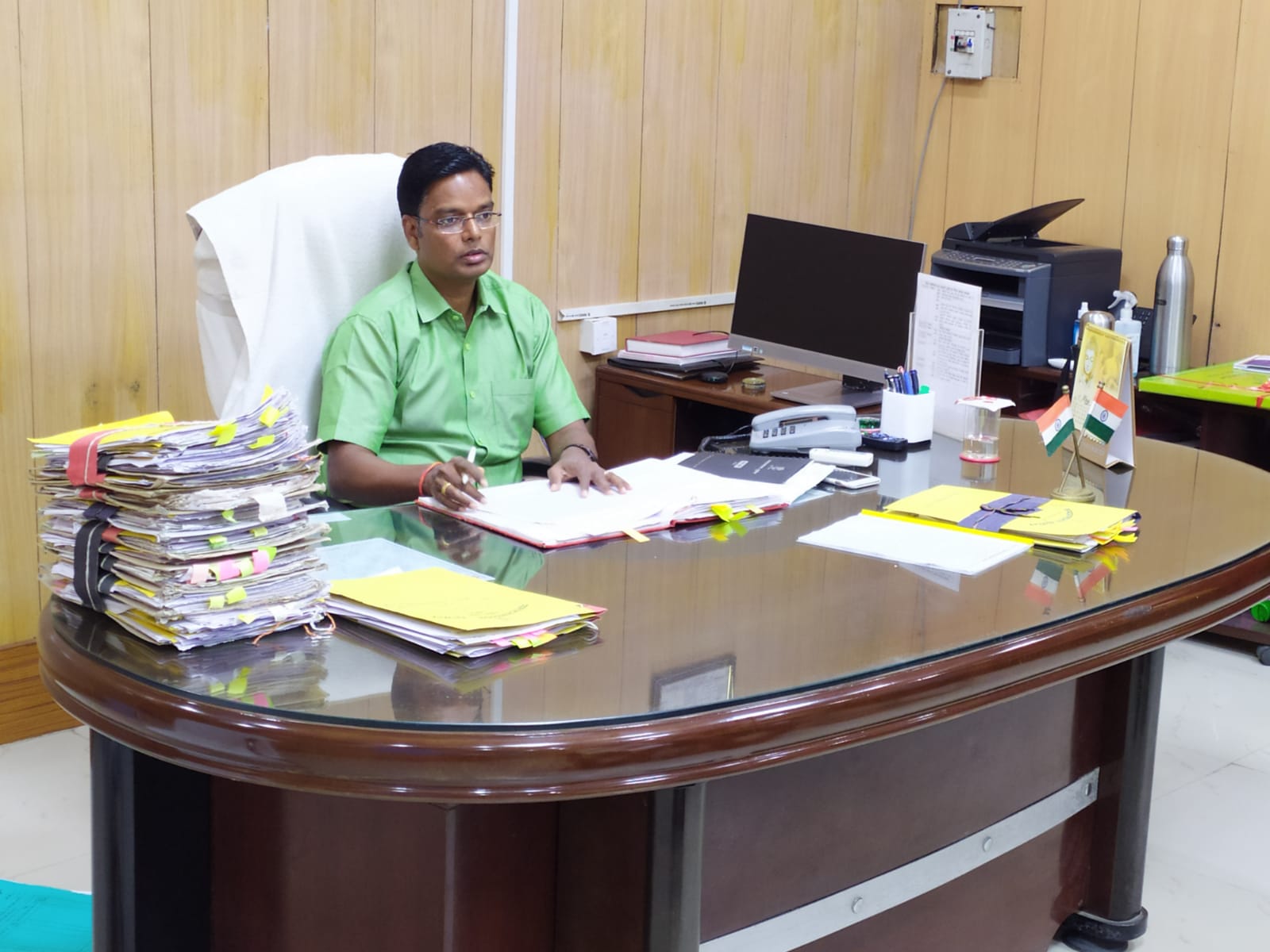 कार्यालय वेश्म में सुपौल स्कोर कार्यकारिणी सिमिति से संबंधित बैठक