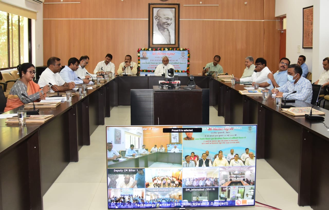 विज्ञान एवं प्रावैधिकी विभाग के 8 इंजीनियरिंग कॉलेज के भवनों सहित कुल 17 भवनों का उद्घाटन एवं 5 भवनों का शिलान्यास