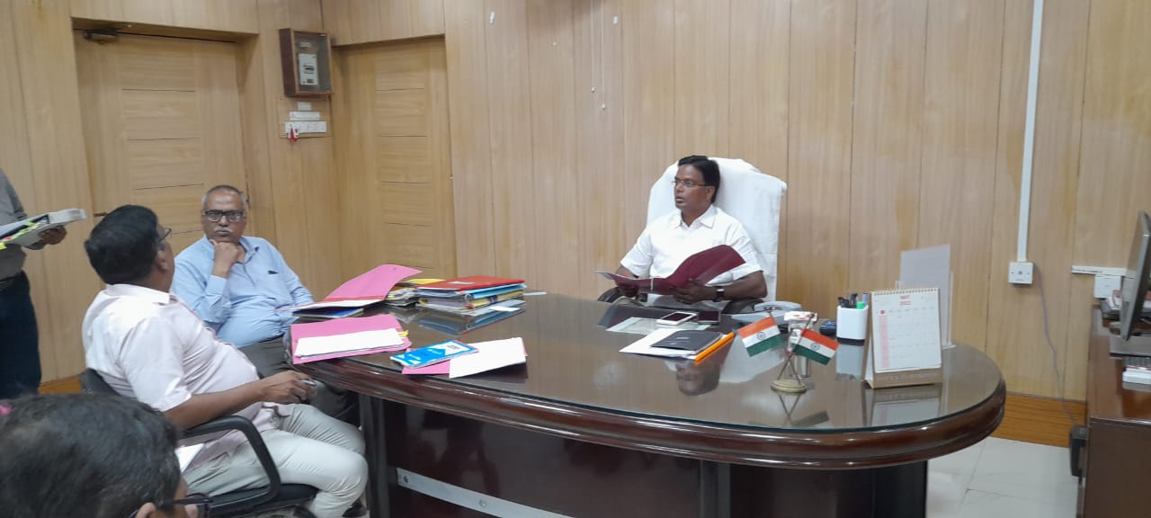 सुपौल के द्वारा जिला अनुकंपा समिति से संबधित बैठक
