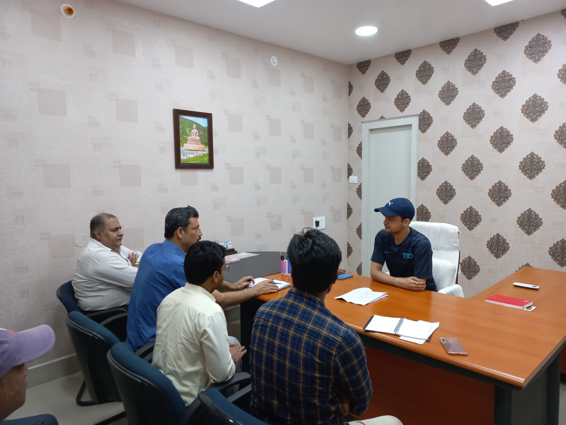 नगर परिषद् सहरसा क्षेत्र अंतर्गत बरसात के दिनों में होने वाली जल-जमाव की समस्या के समाधान हेतु Micro Plan पर विचार-विमर्श एवं कार्य प्रगति के सम्बन्ध में समीक्षा