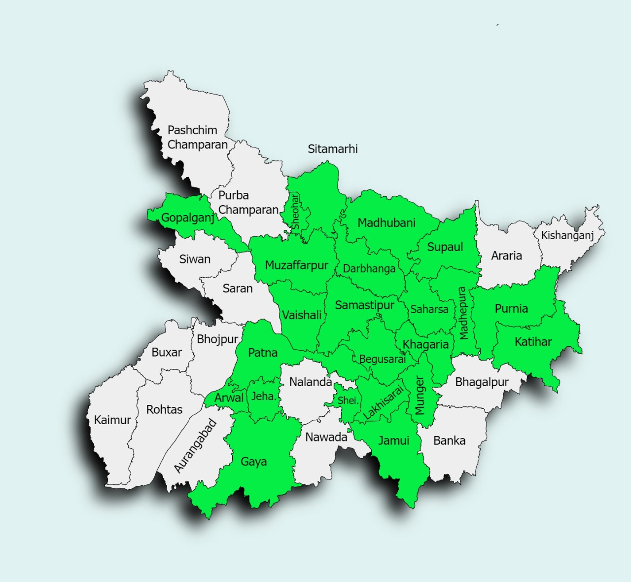 तम्बाकू नियंत्रण कार्यक्रम में स्वास्थ्य विभाग, बिहार की महत्वपूर्ण उपलब्धि .