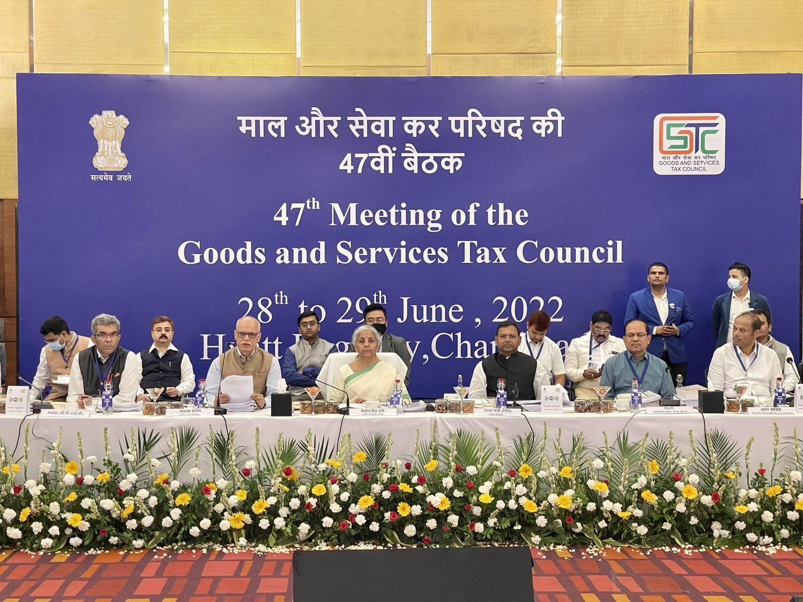 चंडीगढ़ में आयोजित 47वीं GST कॉउन्सिल की बैठक में बिहार की तरफ से शामिल हुआ बैठक