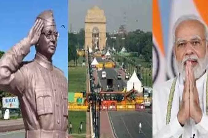प्रधानमंत्री आज ‘कर्तव्य पथ’ का उद्घाटन व इंडिया गेट पर बोस की प्रतिमा का अनावरण करेंगे