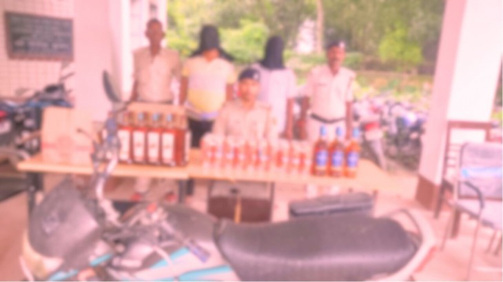 बिहार में शराबबंदी कानून का हाल, कटिहार में भारी मात्रा में विदेशी शराब जब्त, अलग अंदाज में लाई जा रही थी शराब
