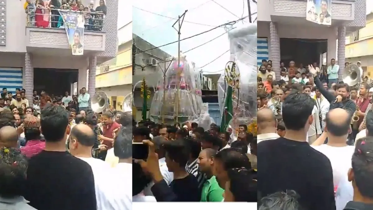 मुहर्रम के जुलूस में हनुमान चालीसा गूंजने का वीडियो वायरल, हिंदू-मुसलमानों ने पेश की मिसाल