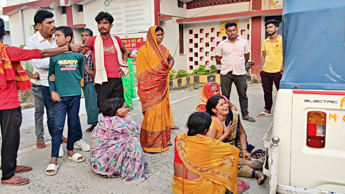 कोर्ट से लौट रहे युवक को अपराधियों ने गोलियों से किया छलनी, परिजनों ने पत्नी पर लगाया गंभीर आरोप - MURDER IN NALANDA