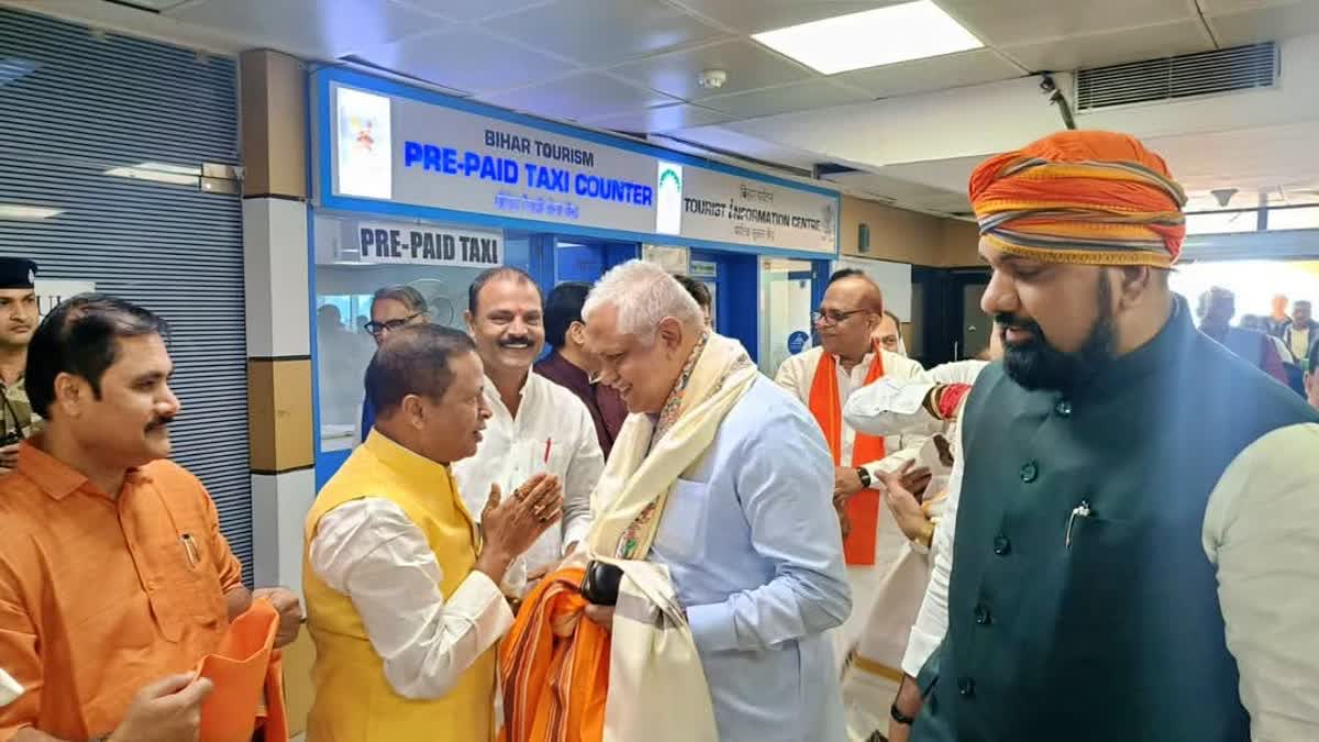 चुनावी तैयारी को धार देने पटना पहुंचे BL संतोष, इन जिलों के जिलाध्यक्ष पर लगेगी मोहर - BIHAR ASSEMBLY ELECTION 2025