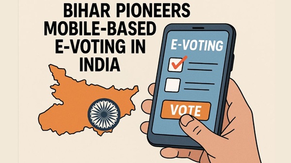 बिहार: देश में पहली बार मोबाइल से ई-वोटिंग, नगर पालिका चुनाव में नई शुरुआत