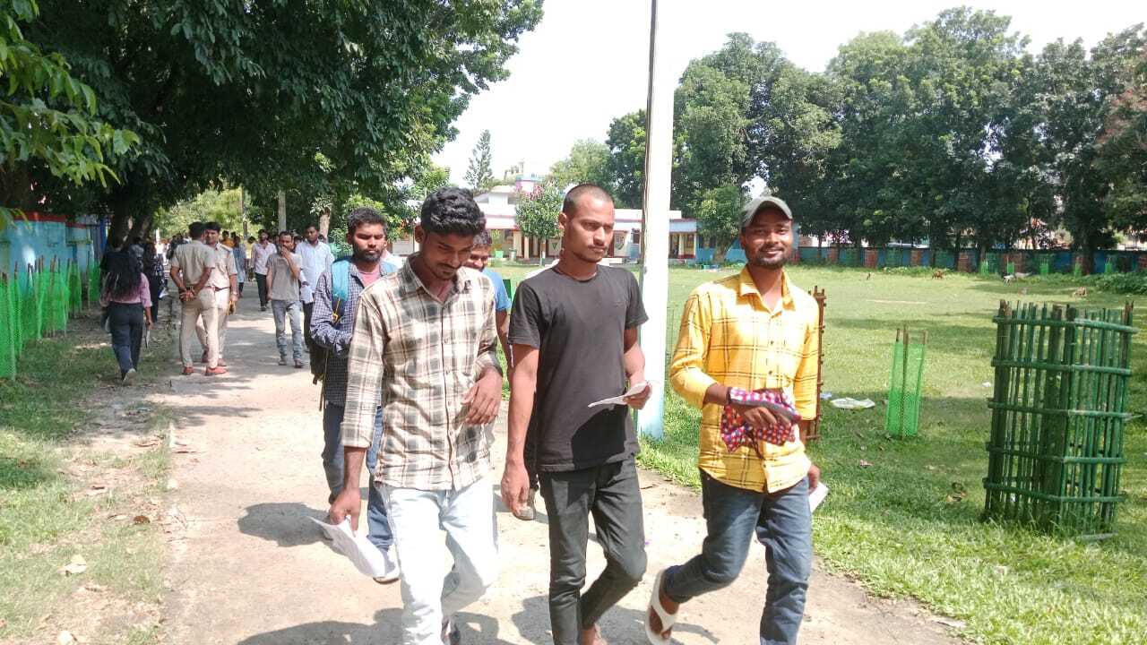 सिपाही भर्ती परीक्षा का पांचवा चरण सम्पन्न, 11 केंद्रों पर शांतिपूर्ण परीक्षा