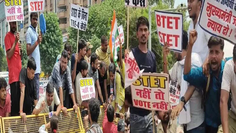 बिहार में फूटा अभ्यर्थियों का गुस्सा: STET की मांग पर पटना की सड़कों पर बवाल, पुलिस का लाठीचार्ज
